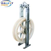 le ficelage aérien de roue en nylon simple de 508x75mm bloque la poulie de conducteur
