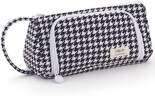 EASTHILL Big Capacity Pencil Case Pouch Pen Case Simple Stationery Bag School College Office Organizer for Teens Girls
