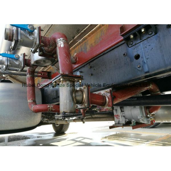 FOTON Polished Stainless Steel Tanker Trucks 18000liters for Drinking Water , Liquid Food ,oil