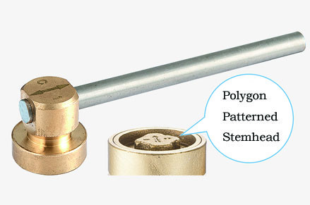 1206 FxF Double Shut-off Brass Ball Valve set Sizes DN20 DN25 DN32 Magnetic /Polygon headed /Mech. Code Lockable Design