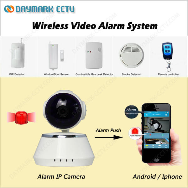 720p door sensors linkage alarm best ip camera system for home