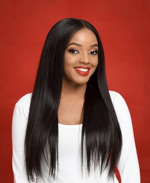 Unprocessed Straight 4x4 Lace Remy Human Hair Wigs 8 Inch - 28 Inch