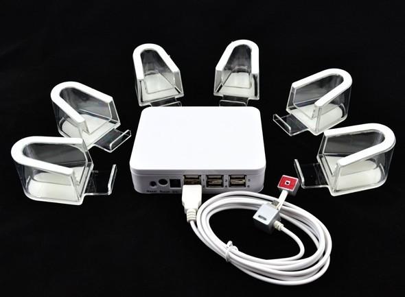 COMER A stand or frame for displaying objects with security shop alarm system