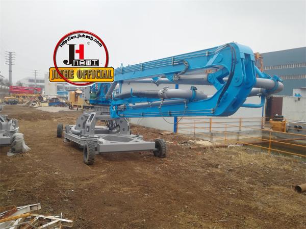 JIUHE 15m 17m 18m 21m 23m Spider Concrete Placing Boom/Concrete Pump Distributor /Stationary Concrete Placing Boom