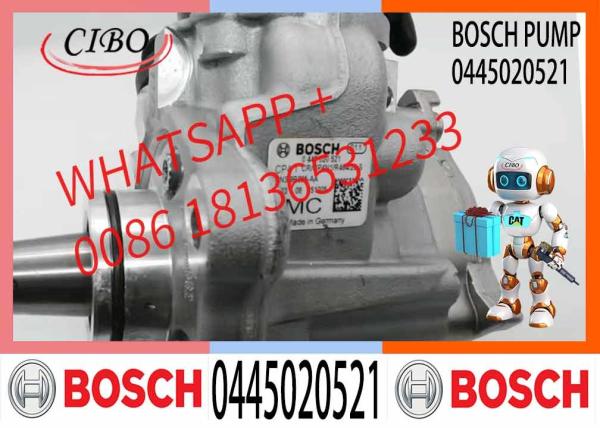 Bomba de injecção de combustível CP4 0445020520 Bomba de injecção de combustível diesel 0445020521