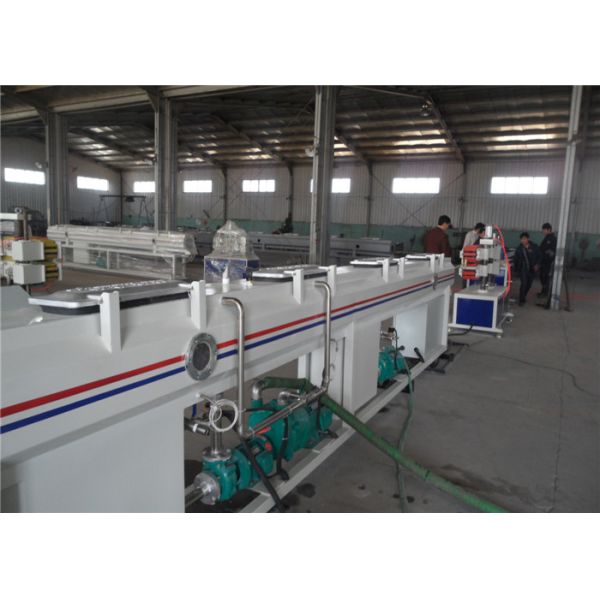 380V 50HZ 63mm 150kg/H Twin Screw PVC Pipe Extrusion Line