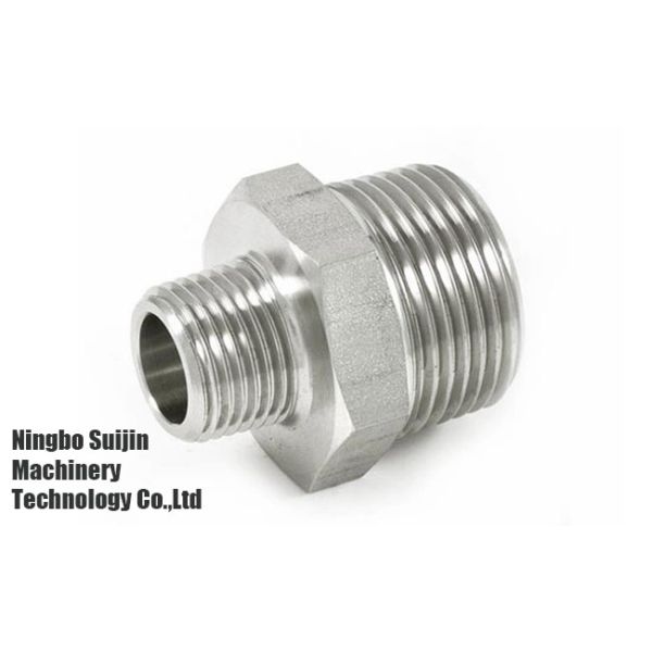 Stainless Steel Hex Nipple Plumbing Pipe Fitting Hardware Parts