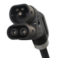 Sealing IP67 Level 2 EV Charging Connector Touchproof 1000 Times