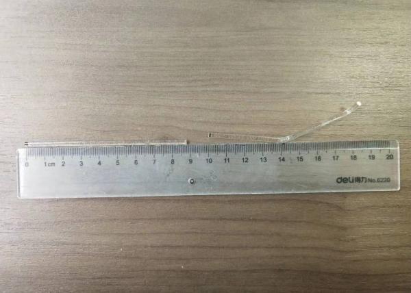 Bend Glass Light Guide Rod Dia 2.6mm Medical Instrument Subassembly