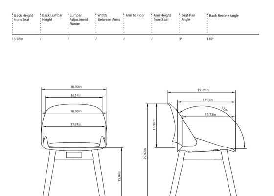 Ducky Training Chair - Guest Chair with Wooden Legs, Tube Metal Legs, and Four-stal Metal Legs for Stylish Office Spaces