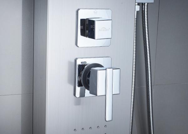 ROVATE Cold / Hot Water Wall Mount Shower Panel With Back SPA Sprayer