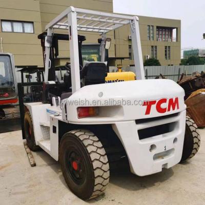 1150mm Fork Length Used Japan Made FD60 Forklift with Lifting Pallet Truck Power Type