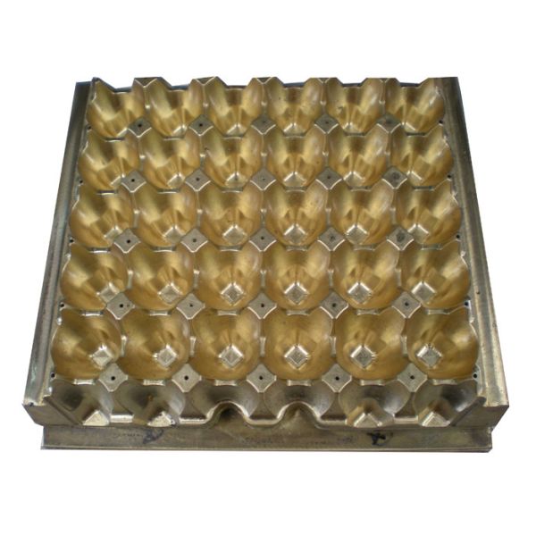 3D Paper Pulp Decorated Egg Tray Mould 30 Holes 5 Years Lifetime