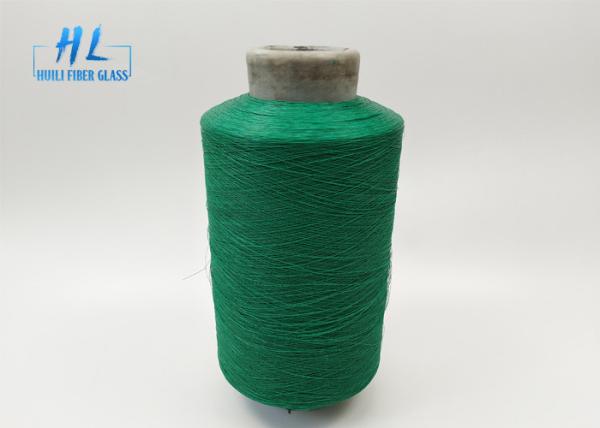 34tex 1/0 Fios de fibra de vidro revestidos de PVC com excelente resistência à água para embalagens de cartão