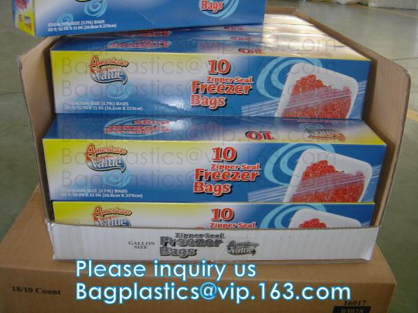 Recyclable Biodegradbale Food Packaging Zipper Zip lockk Bag Reusable Freezer Storage Zip Lock Bags For Fridge