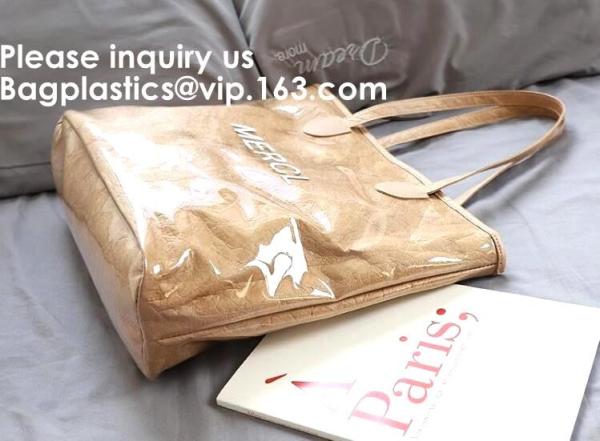 Crossbody Fashion Tyvek Tote Bag, Tyvek Craft Paper Tote Bag, Storage, Travel, Promotion, Makeup Packing