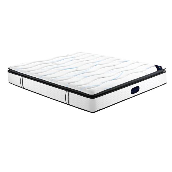 Natural Home Bedroom Massage Nine-zone Independent Spring Mattress with Modern Design