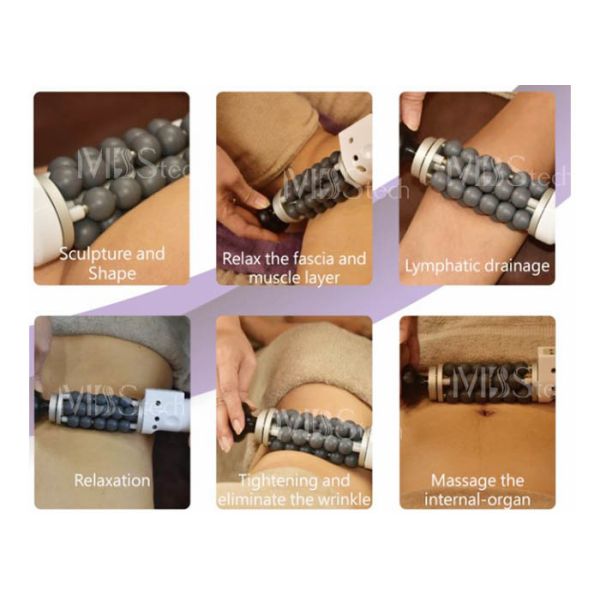 Мышца тела ослабляет спорт уменьшая оборудование машины rf ролика вакуума ролика