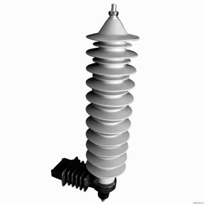 Cor elétrica do cinza do dispositivo de proteção do impulso do prendedor de relâmpago do óxido de zinco da alta tensão