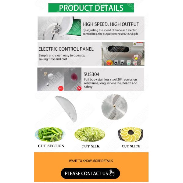 Leafy Vegetable Processing Equipment Electric Tobacco Cutting Machine