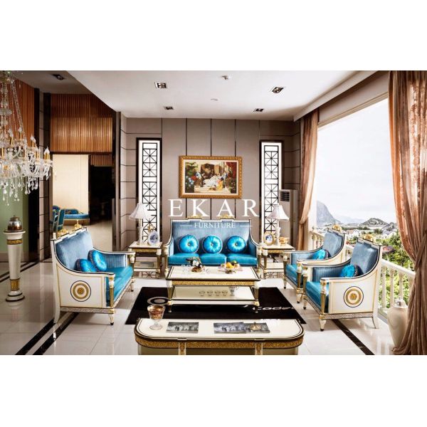 New design luxury classic furniture living room sofa