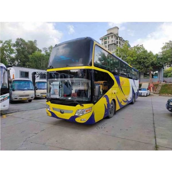 57-59 мест Подержанные роскошные автобусы ZK6127 дизельные