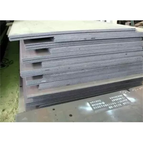 OEM MS Carbon Steel Plate Sheet With Black / Oiled Surface Treatment