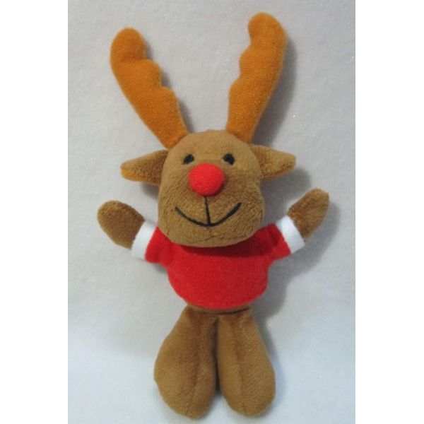 Lovely Reindeer Moose Stuffed Animal Christmas Plush Toys 15cm Size