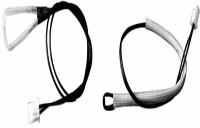 Sensor de temperatura revestido de vidro de NTC com tubo da proteção, pontas de prova da temperatura da RTD