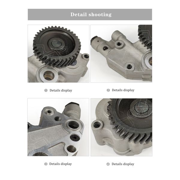 OKEIMT Excavator Oil Pump ME-201735 4M40 Diesel Engine Parts