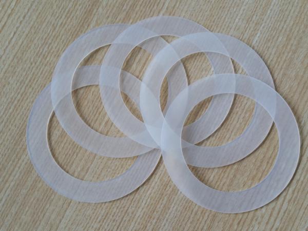100% Virgin Silicone O Ring / White Silicone Rubber Seals Fuel Oil Resistance