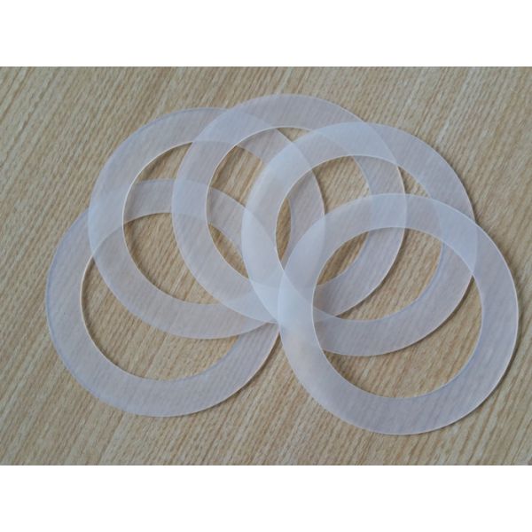 Колцеобразное уплотнение 100% силикона девственницы/белая силиконовая резина герметизируют сопротивление топлива