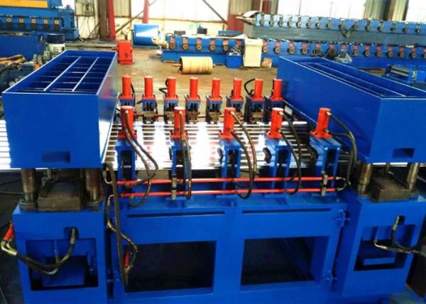 2 - 4mm Thickness silo Culvert Sheet Metal Roll Forming Machine Track Cutting