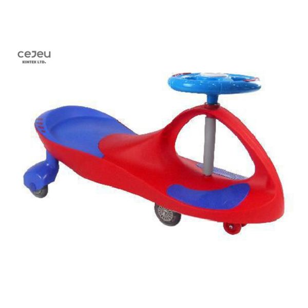 Multicolor соединяя дети отбрасывают автомобили автомобиль качания Twister 40 месяцев с колесами PVC молчаливыми