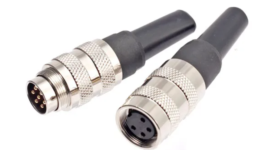 500 Cycles Male Or Female Waterproof Connectors Epoxy Resin/Rubber Sealing