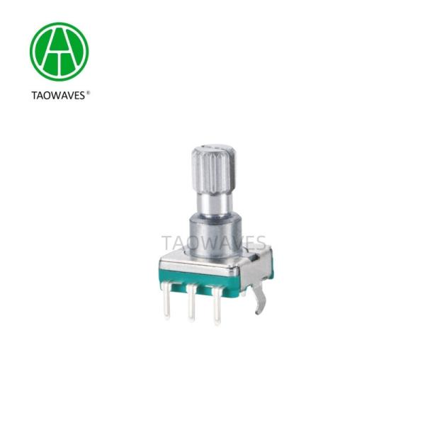 Mesure précise de l'angle avec encodeur rotatif EC11A01V01 incluant bouton tactile et sortie de tension