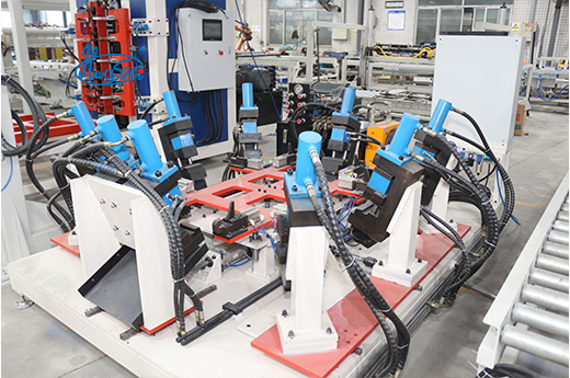 Soldadura do quadro da gaiola de Hwashi WL-SQ-MF IBC da máquina de soldadura do fio 400KVA