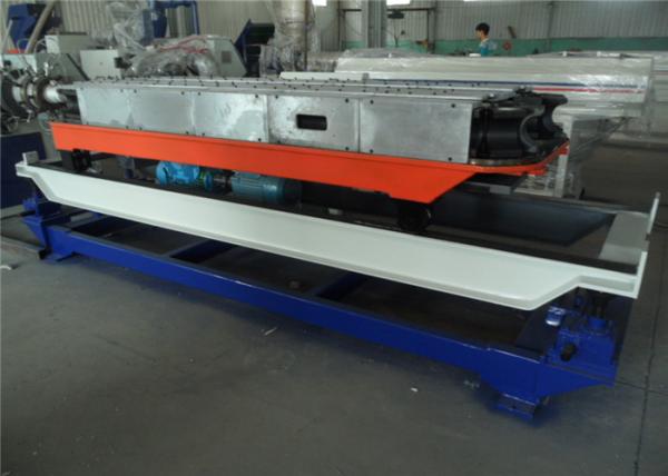 PE Single / Double Wall Corrugated Pipe Making Machine High Efficiency