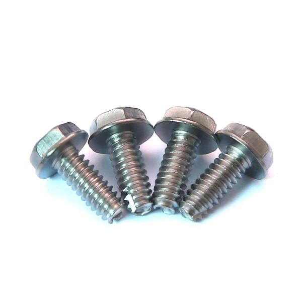 AISI 410 Stainless Steel Taptite Screw Fine Thread Screw , M6 Fine Thread Metric Thread Forming Screws 
