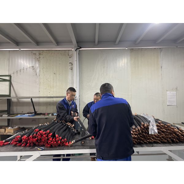 Industrial Copper Secondary Water Cooled Welding Cable Stable Resistance Spot Welding Use