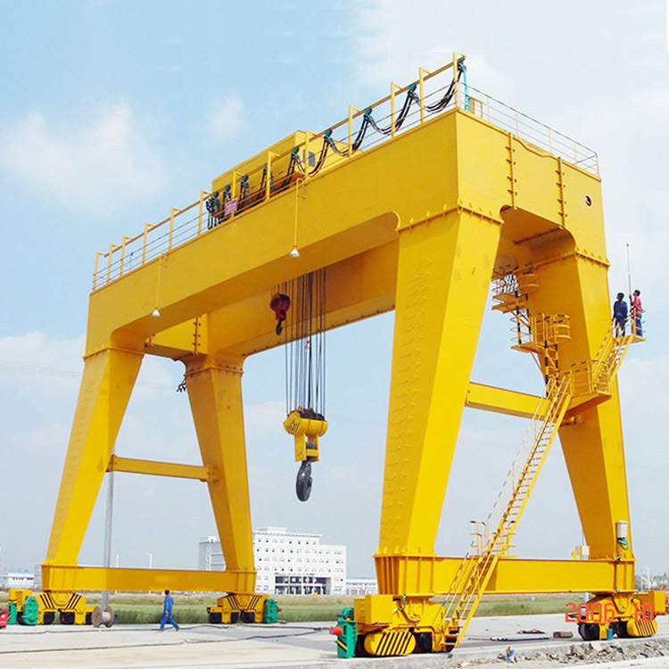 A Legs Double Beam Mobile Gantry Cranes 40 Tone 50 Tone 60 Tone Price