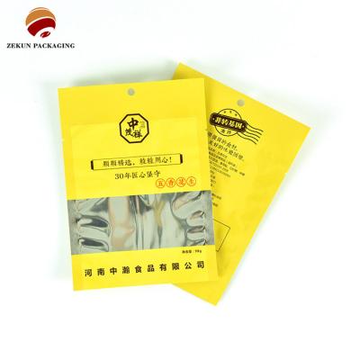 Safe Convenient Aluminum Foil Food Packaging Pouch PET/PE CMYK Printing