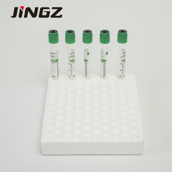 Медицинская трубка для сбора крови для животных / стеклянная зеленая гепариновая пробирка