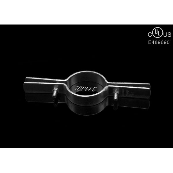 Стальная оцинкованная застежка с болтом, держатель труб UL Standard