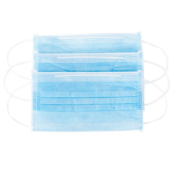 Non - Woven Medical Surgical 3 Ply Disposable Face Mask With Earloop