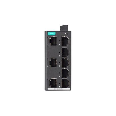 Cost-effective Moxa EDS-G2008-ELP 8-port entry-level unmanaged full Gigabit Ethernet switches  Moxa EDS-G2008-ELP SerieS