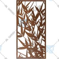 écran en acier ISO9001 de jardin de Panels Weathering Steel de barrière de 900*1800mm Corten