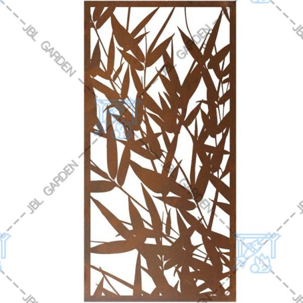 tela de aço ISO9001 do jardim de Panels Weathering Steel da cerca de 900*1800mm Corten