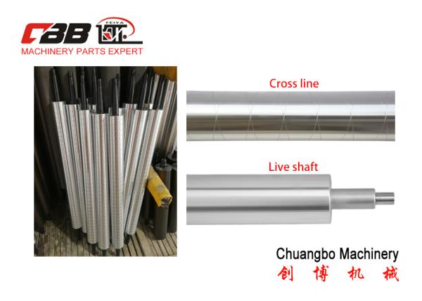 6061 T6 Aluminum Idler Roller For Printing Machine