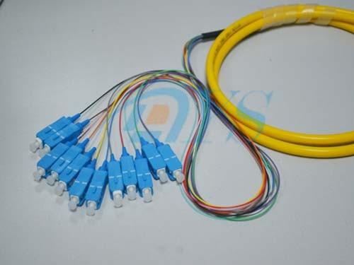 FC - LC Duplex Optical Fiber Patch Cord For Local Area Networks Duplex Optical Fiber Patch Cord For Local Area Networks